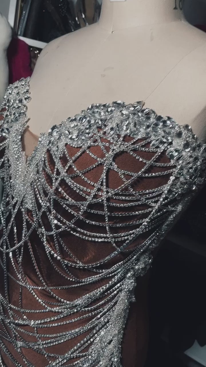 Rhinestone Dress