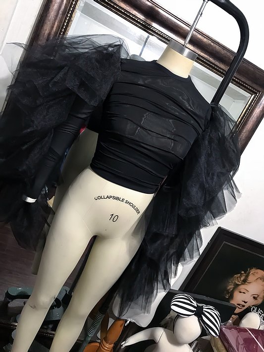 Savage Tulle Top