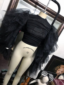 Savage Tulle Top
