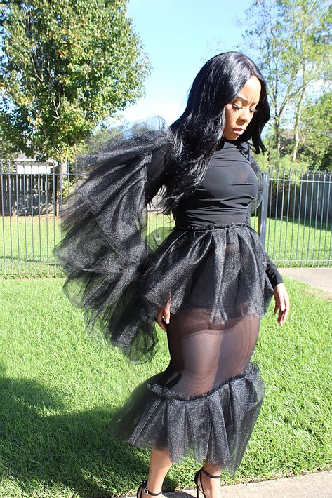 Savage Tulle Top