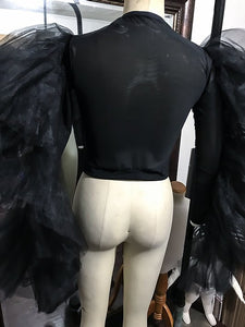 Savage Tulle Top