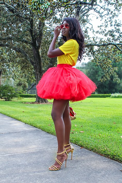 Mini Tulle Skirt