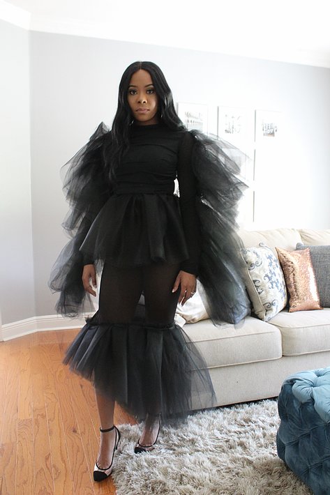 Savage Tulle Top