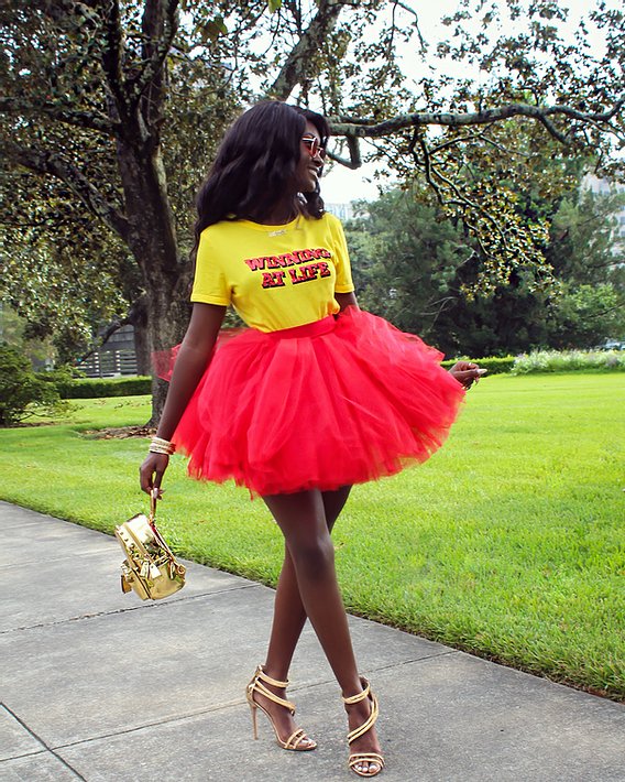 Mini Tulle Skirt