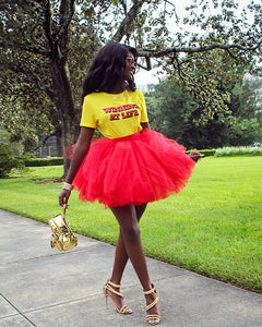 Mini Tulle Skirt