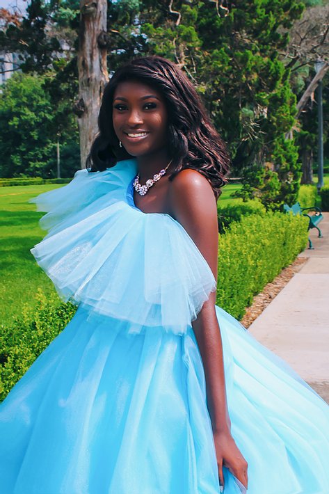 Tulle Stap Top