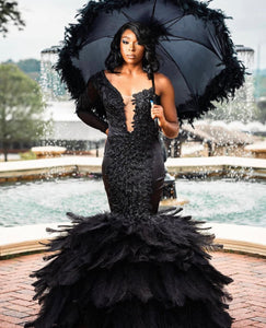 Feather Dress Todd Patrick Designs Feather Dress Todd Patrick Designs